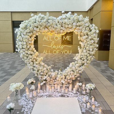 Enchufe de luz de neón personalizado para la fiesta de bodas ¿Te casarás conmigo?