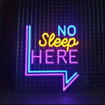 Art Acrílico LED Neon Lights colgando de la pared para la decoración del bar de la fiesta con tamaño personalizado