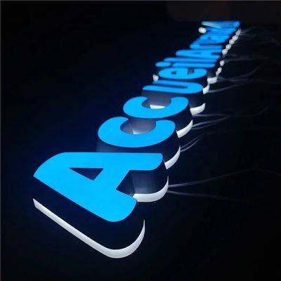 50000 horas de trabajo de por vida llamativo 3D LED Resina Acrílica Cafetería Cartel de la tienda