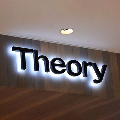 Indicación de retroiluminación LED acrílica 3D personalizada para barras de acero inoxidable