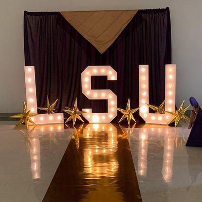 28C Cásate Conmigo Giant Light Up Letters para Custom Marquee Colorido Decoración de Números Alfabéticos