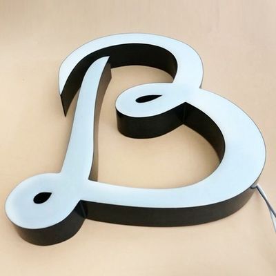 Iluminación al aire libre Impreso a prueba de agua LED Iluminado letras 3D con aplicaciones de parque