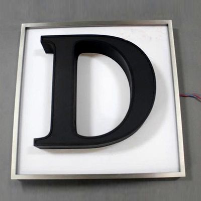 Iluminación al aire libre Impreso a prueba de agua LED Iluminado letras 3D con aplicaciones de parque