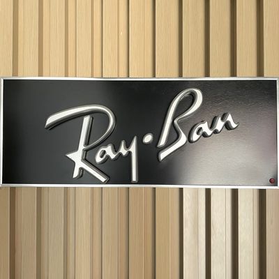 Publicidad acrílica 3D LED caracteres plásticos luminosos para el logotipo de palabra iluminado frontal