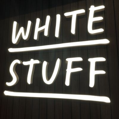 LED Acrílico Fabricado 3D Iluminado La fachada de la tienda letras dimensionales