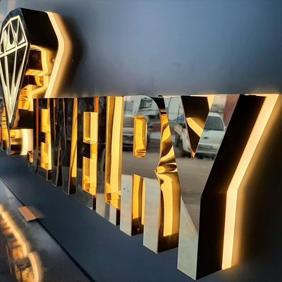 28C Iluminación interior personalizada con luz LED Carta de pared con tamaño personalizado