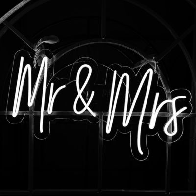 40 C neón señalado Decoración de bodas personalizada Marquee luz letras ¿Te casarás conmigo