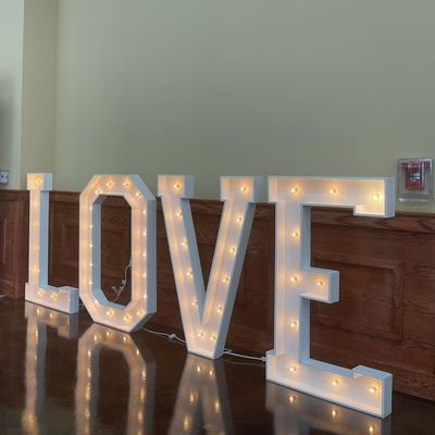 Propuesta de matrimonio cartel de neón carpa de luz letras de decoración