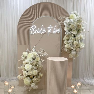 Marquee al aire libre con letras de neón para decoración de bodas personalizada ¿Te casarás conmigo?