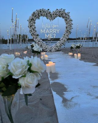 Marquee de la boda ilumina letras de neón para decoración personalizada