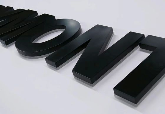 Hospitales Nieve al aire libre señalización de canales LED personalizada 3D LED Letras de publicidad