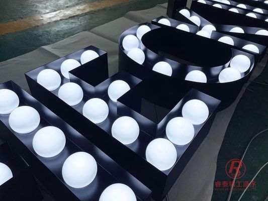 Enchufe fuente de alimentación Decoración de la carpa de led letras 2ft 3ft 4ft 5ft gigante luz arriba números