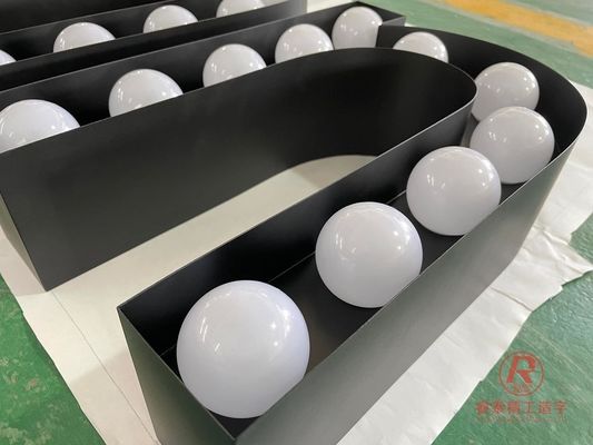 Enchufe fuente de alimentación Decoración de la carpa de led letras 2ft 3ft 4ft 5ft gigante luz arriba números