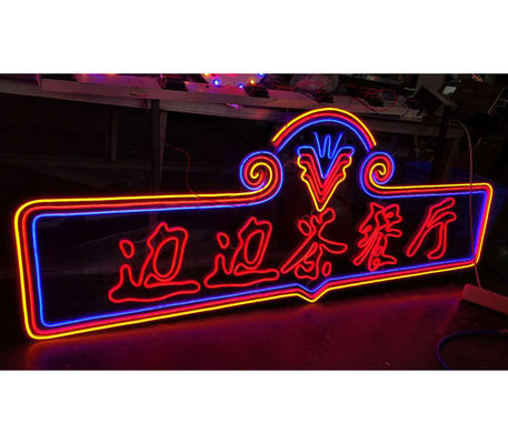 Decoración de tiendas Es imprescindible para decoración de interiores Señal de mesa de neón con luz brillante de neón