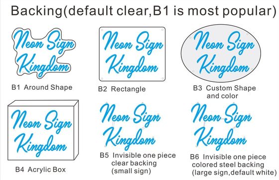 28C Neon Light Drop Envío para hoteles Logotipo personalizado Señal de boda Nombre de negocio