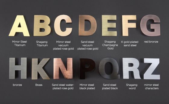 12V LED letras de retroiluminación acrílica para señales comerciales al aire libre letras de señalización LED personalizadas