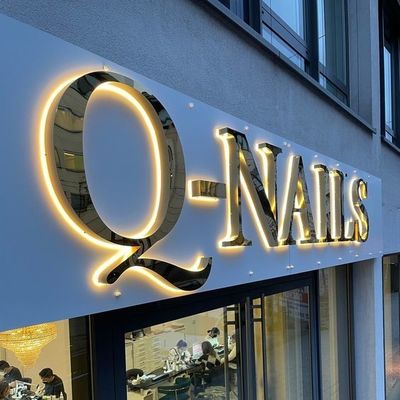 Nieve Iluminación atractiva Nombre Cafeterías Signo Color Blanco Logotipo personalizado para el logotipo de la pared