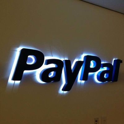 50000 Horas de Trabajo Tiempo de Canal LED Carta retroiluminada Signo para la marca de bares de cafeterías