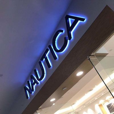 50000 Horas de Trabajo Tiempo de Canal LED Carta retroiluminada Signo para la marca de bares de cafeterías
