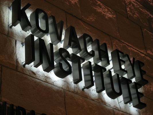 Indicador de pared de letras de luz interior iluminada con luz LED personalizada con voltaje de entrada de 12V DC