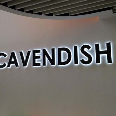 DC 12V de acero inoxidable letras de canal iluminado para las señales del frente de la tienda ecológicas